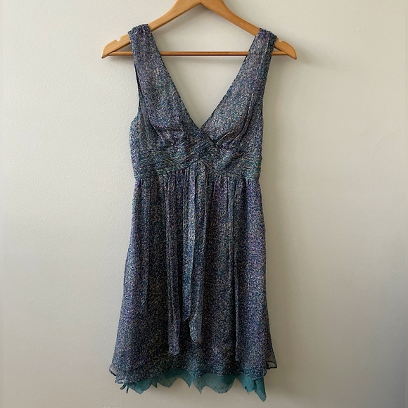 Zadig & Voltaire Rena Dress 100% Silk XS NWOT - Picture 1 of 10